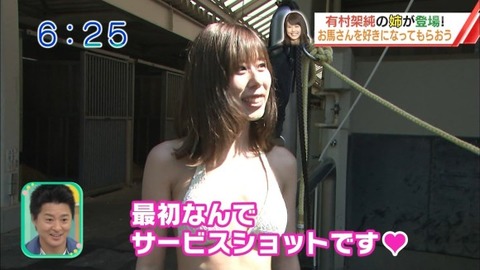 有村架純の実姉ブスすぎて初回でおっぱい大胆披露ｗｗｗｗｗ（TVエロキャプ画像あり） 13