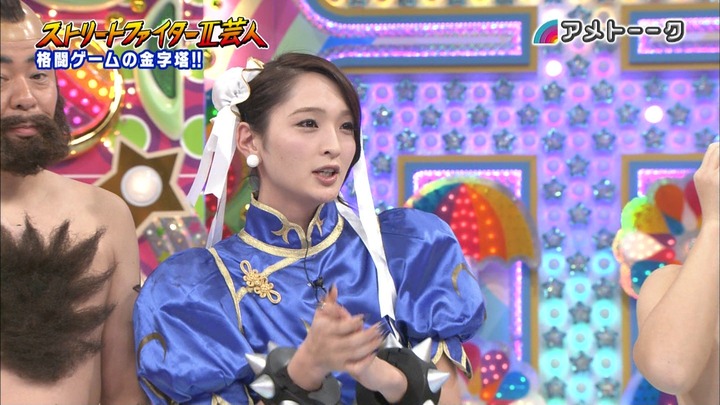 アメトーク 佐藤かよのスト2春麗のコスプレがエロい画像まとめ 13