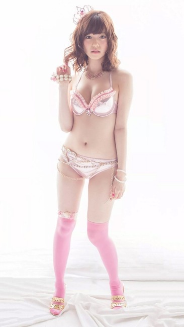 【エロgif画像100枚】ぱるるってお乳は無駄にあるからムカつく　AKB48 2