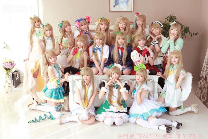 【画像】白人と韓国人のラブライブのコスプレ違いすぎワロタｗｗｗ 1