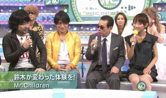 竹内女子アナウンサーがMステでパンチラしてるエロキャプ画像 4