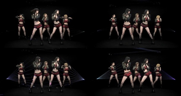 ℃-uteの網タイツがエロい新曲PVの画像30枚 17