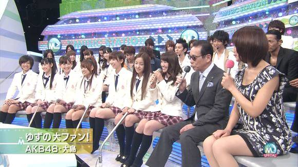 竹内女子アナウンサーがMステでパンチラしてるエロキャプ画像 9