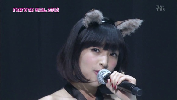 日南響子　モデルが猫耳ミニスカ姿で歌ってるエロ画像30枚 16