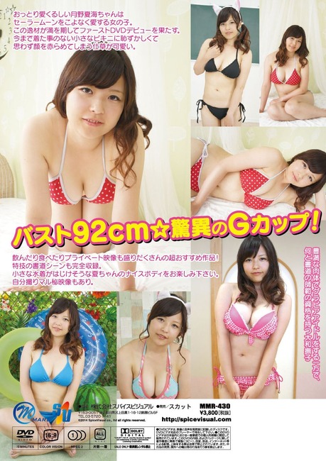 【画像】驚異のGカップの新人グラドル。「見てくれないと、月に変わってお仕置きよ！」 12