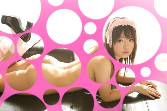 人気アイドルが全裸に見える水玉コラのエロ画像35枚 3