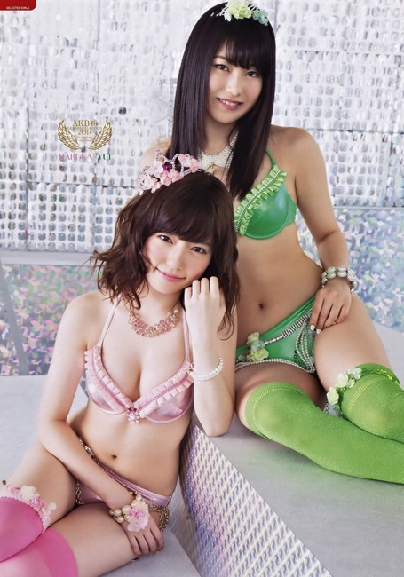 【エロgif画像100枚】ぱるるってお乳は無駄にあるからムカつく　AKB48 39