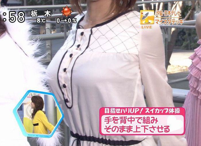 後ろからモミモミしたい着衣巨乳な女の子のエロ画像 20