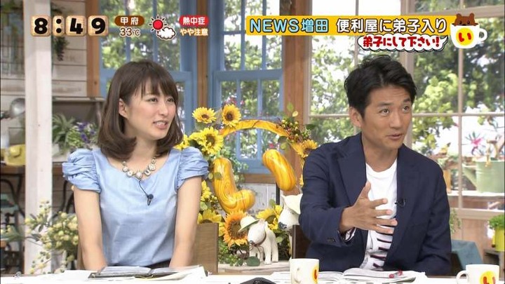 枡田絵理奈女子アナのスケスケスカートがエロい 6