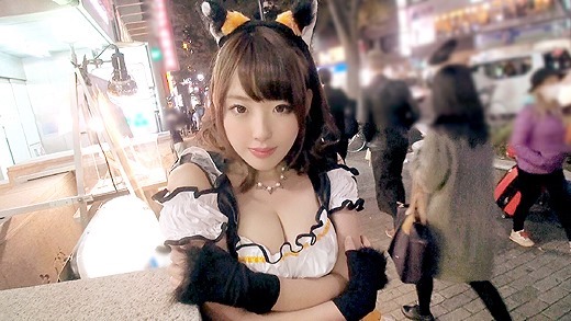 ハロウィンコスプレしてる素人をハメ撮り