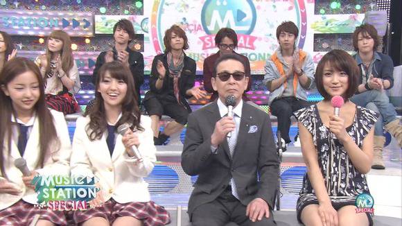 竹内女子アナウンサーがMステでパンチラしてるエロキャプ画像 5