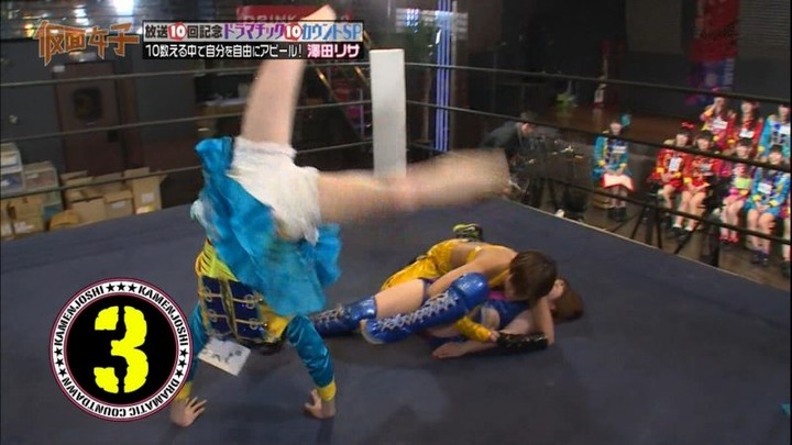 仮面女子がミニスカでプロレスしてるエロキャプ画像まとめ 28