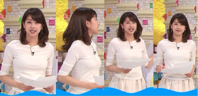 カトパンのパンチラや胸チラしてるエロ画像 5