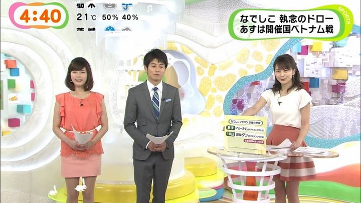 めざましテレビでミニスカの女子アナの太ももがエロい画像30枚 7
