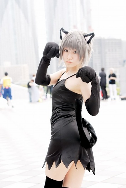 猫耳コスプレしてる女の子のエロ画像30枚 3