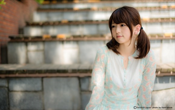 ツインテールで可愛い女子大生の画像30枚 8