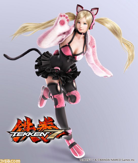 佐野ひなこが鉄拳7のコスプレで黒ニーソがエロい画像 8
