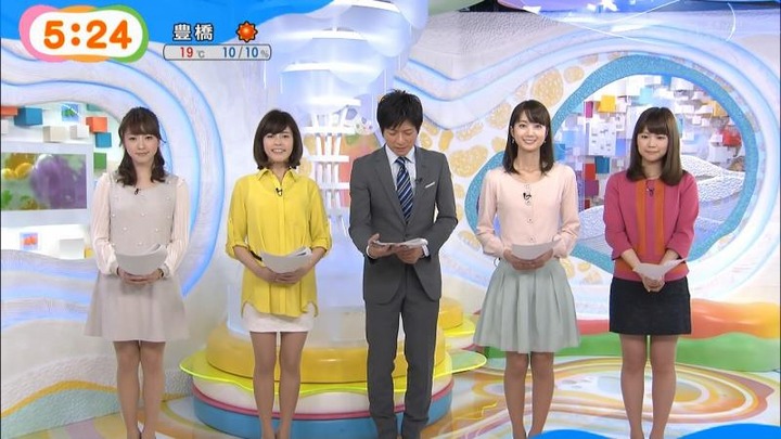 めざましテレビでミニスカの女子アナの太ももがエロい画像30枚 29
