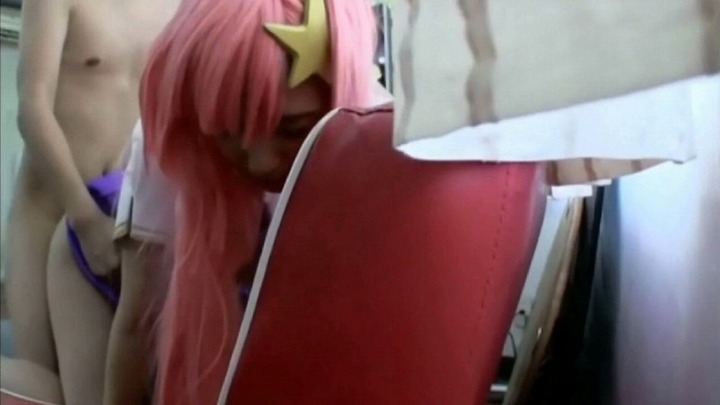 AV女優の河西あみがガンダムSEEDのミーアのコスプレで犯されてるエロ画像 29
