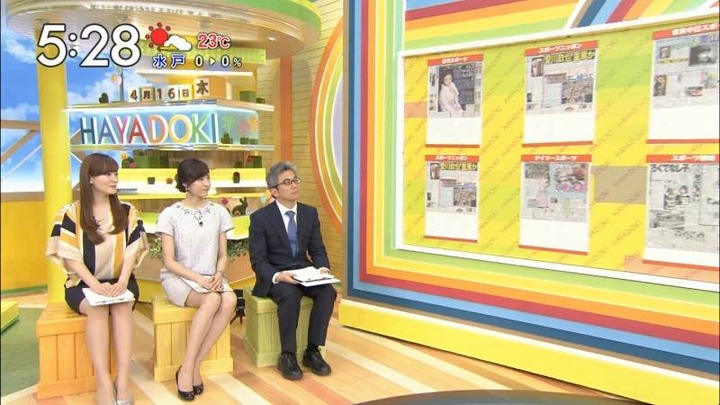 林みなほ女子アナウンサーのミニスカがエロい 29