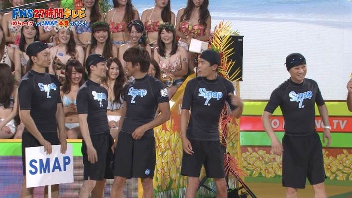 27時間テレビ　観客の水着ギャルがエロい画像 6