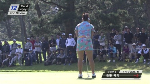 【パンチラTVエロキャプ画像】女子ゴルフ中継が最近パンチラ見るなら鉄板らしいわｗｗｗｗｗ 3