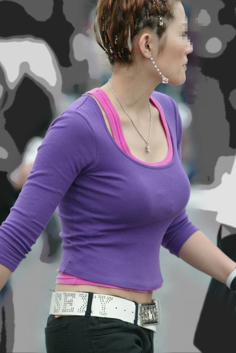 【素人着衣巨乳エロ画像】どんなおっぱいしてるんだろ…妄想膨らむ着衣巨乳女子を盗撮したったｗｗｗｗｗ 8