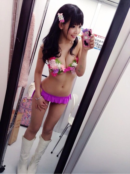 藤田恵名のコスプレ自撮りエロ写メ・画像まとめ 39