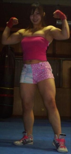 中井りん　巨乳格闘家のむちむちボディがエロい画像30枚 13