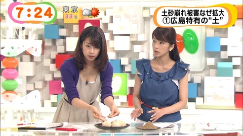 【女子アナエロ画像】カトパンが出演してたら巨乳胸チラチェックする男急増中ｗｗｗｗｗ 23