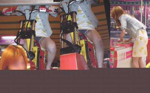 【赤面注意】恥ずかしいぐらいにパンチラしちゃってる素人娘の盗撮エロ画像ｗｗｗｗｗ 13