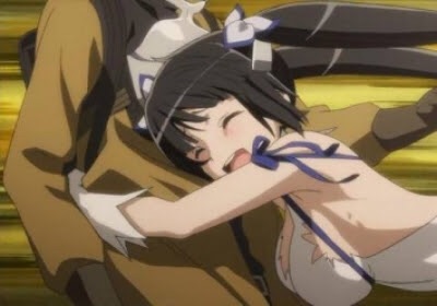 ダンジョンに出合いを求めるのは間違っているだろうかのヘスティア様のコスプレしてる素人女神のエロ画像 26