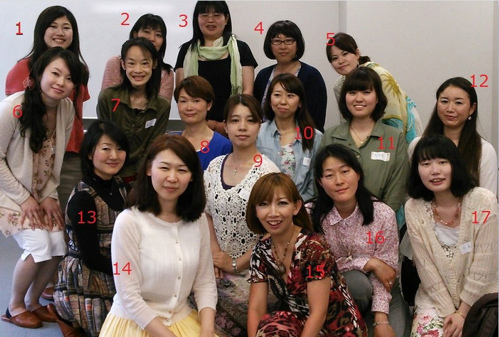 何番の女の子と結婚したい？ 1人だけ選んでください 1