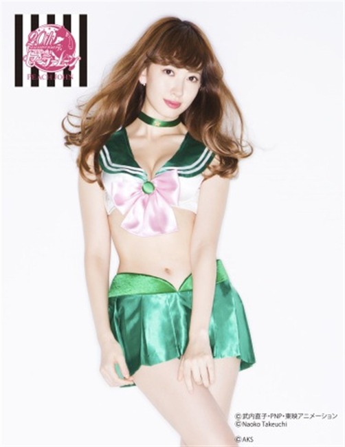 AKB48小嶋陽菜・こじはるがセーラームーンのコスプレしてるエロ画像 3