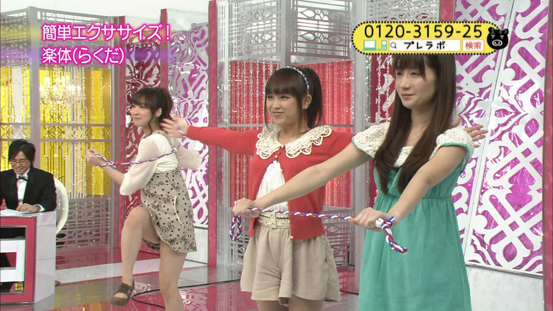 アイドルのムチムチ太ももがたまらないキャプ画像 3