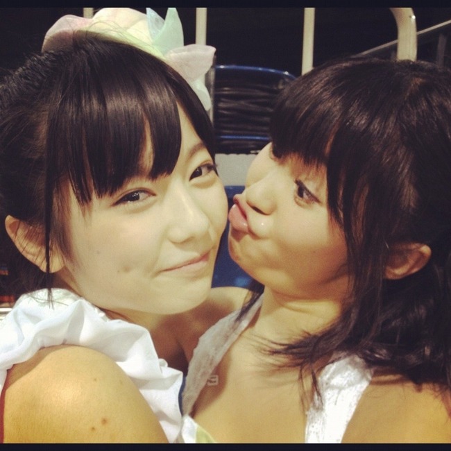 【エロgif画像100枚】ぱるるってお乳は無駄にあるからムカつく　AKB48 49