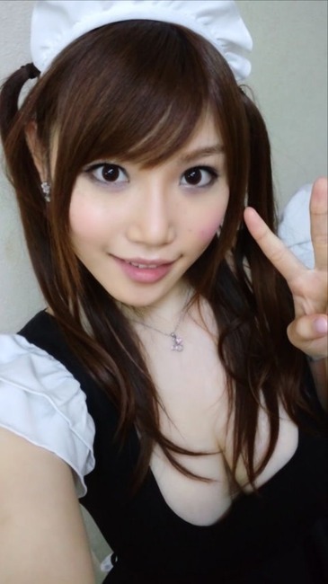 上原保奈美　巨乳AV女優の自撮りエロ写メ・コスプレ画像35枚 6