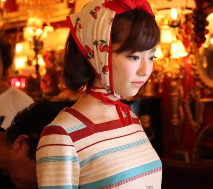 【エロgif画像100枚】ぱるるってお乳は無駄にあるからムカつく　AKB48 17