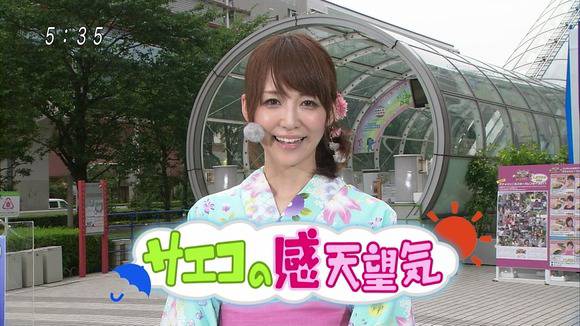 石田紗英子　女子アナウンサーのエロ水着画像 12