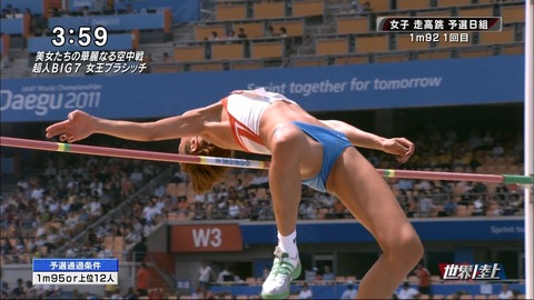 女子走り高跳びとかいう最もマンチラ・ハミマンしやすい競技ｗｗｗｗｗｗ（女子アスリートエロ画像あり） 20
