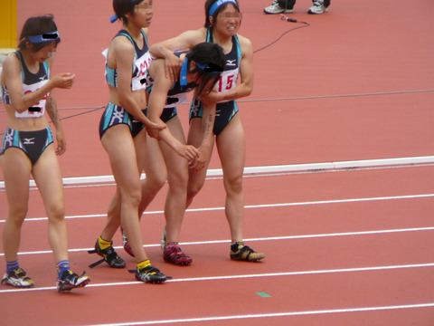 ワイ、女子陸上見てると観戦に力が入らずチンコに力が入ってしまうんだがｗｗｗｗｗ（画像あり） 9