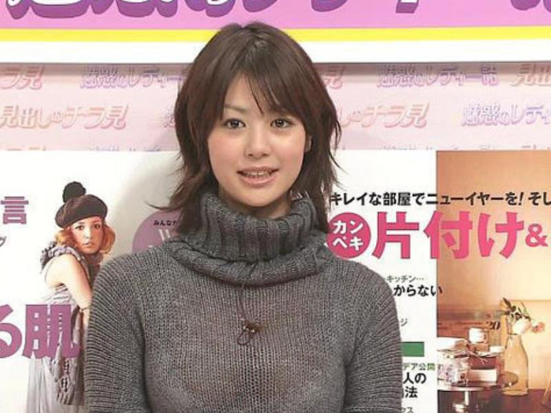 人気女子アナのパンチラや胸チラ画像 14