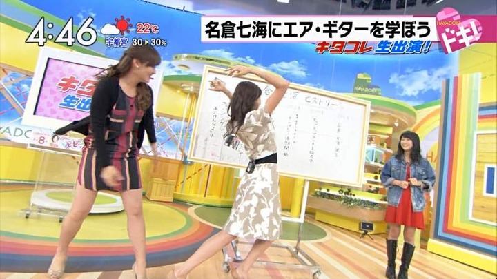 林みなほ女子アナウンサーのミニスカがエロい 9