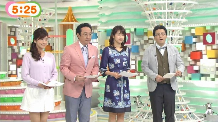 めざましテレビで女子アナがミニスカ&太ももを晒してるエロキャプ画像まとめ 5