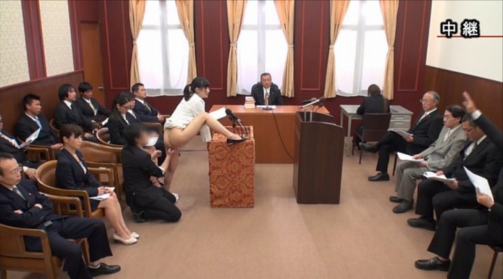 国会中継中に女性議員を犯してるエロ画像 6