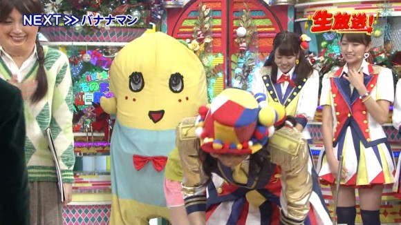 ミタパン・三田 友梨佳 女子アナウンサーがAKB48コスプレしてるエロキャプ画像 18