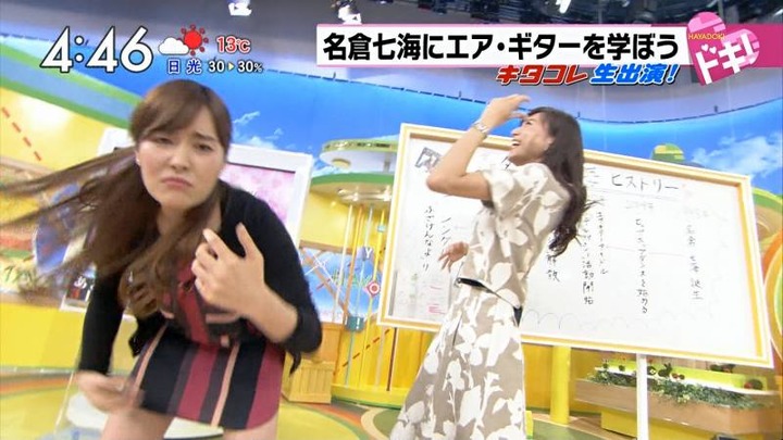 林みなほ女子アナウンサーのミニスカがエロい 26