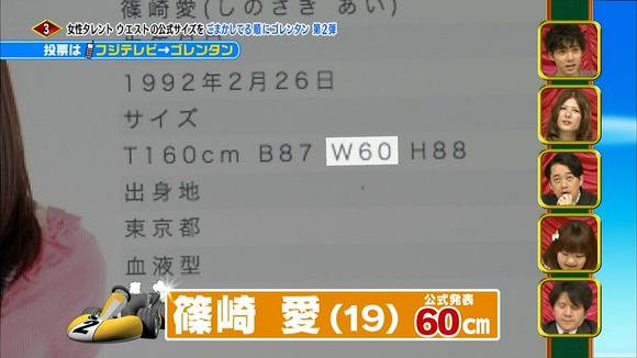 篠崎愛（19）ウエストサイズを誤魔化してた爆乳グラドルのエロ画像32枚 6