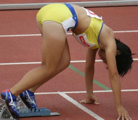 ワイ、女子陸上見てると観戦に力が入らずチンコに力が入ってしまうんだがｗｗｗｗｗ（画像あり） 5