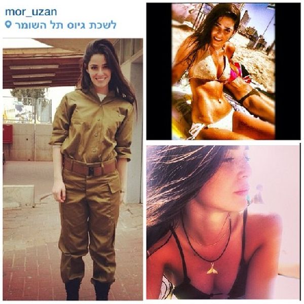 イスラエルの女兵士の軍服と水着姿のギャップがエロい画像 16